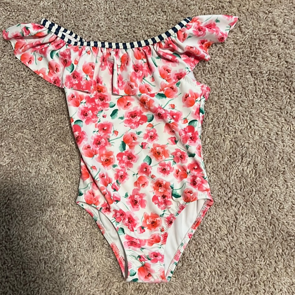 Tommy Bahamas Off the Shoulder Swimsuit
